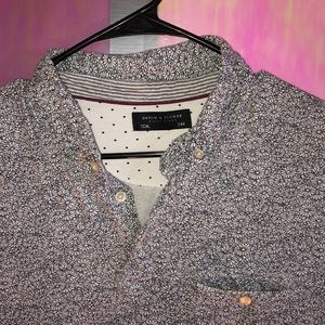 Daisy Short Collared Button Up